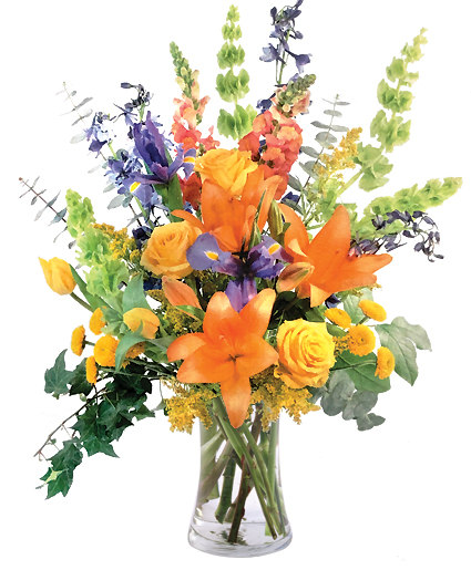 Colorful Balance Flower Arrangement in Wheeling, WV - Bethani's Bouquets